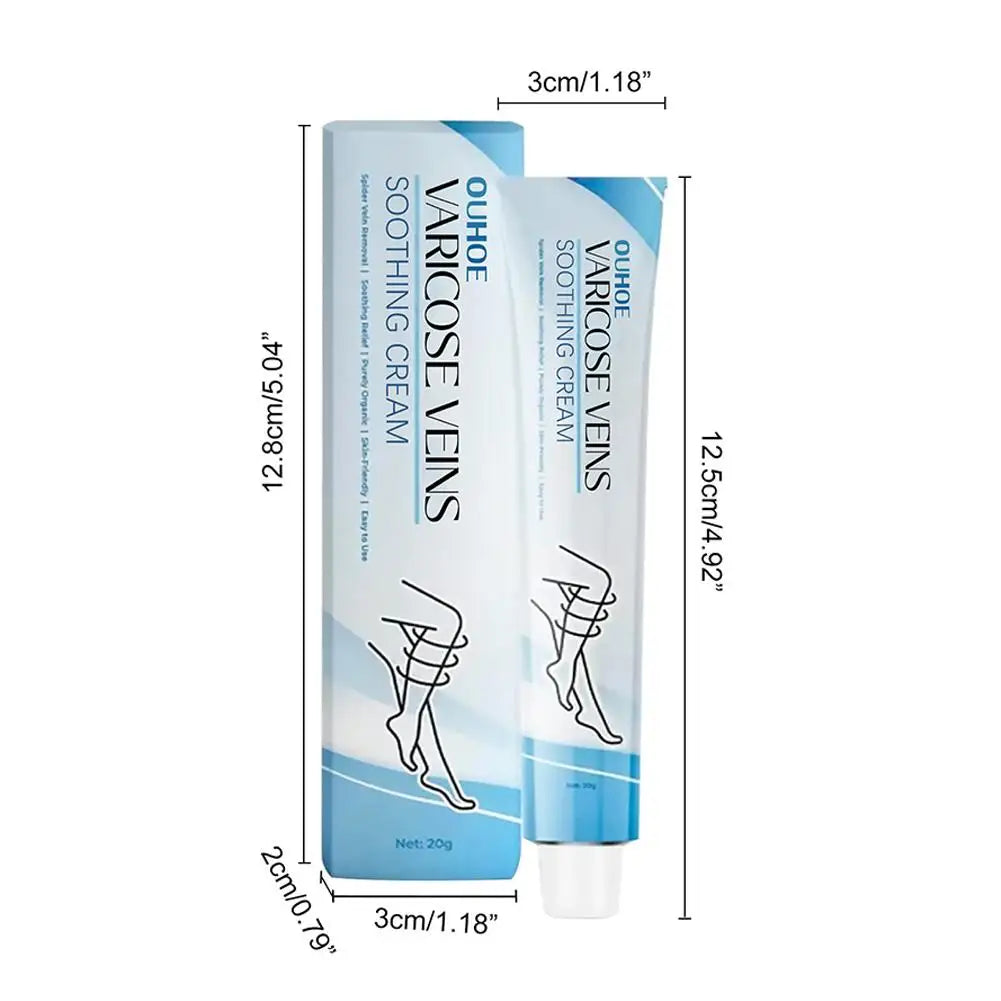 Improve Blood Circulation Varicose Veins Treatment Cream Fast-Acting Reduce Leg Swelling Wellness Cream Soothes Tired