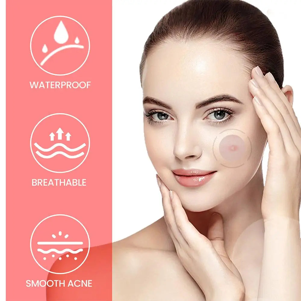 200 Counts Colorful Hydrocolloid Cute Star Shaped Acne Pimple Patch For Face Invisible Zit Cover Stickers Skin Care
