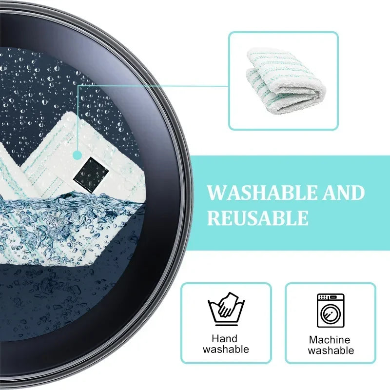 Leifheit Mop Cloth Replacement Cleaning Pad, Floor Washer Wipes, Dust Cloth, Home Cleaning Supplies, 38x15cm