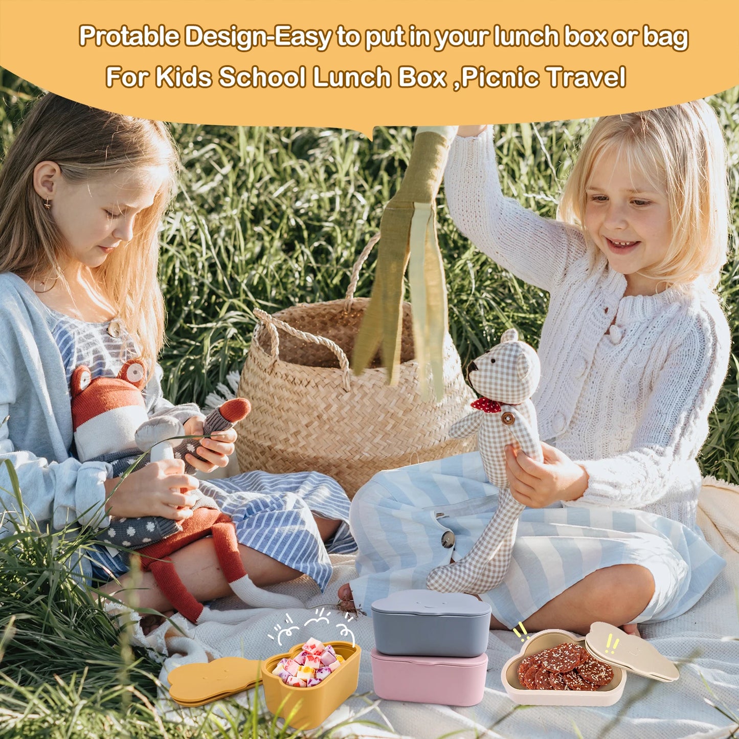 Cartoon Cloud Baby Bowl with Suction Cup Dishes Lunch Box Kid Baby Children Infant Baby Rice Feeding Bowl Snack Plate Tableware