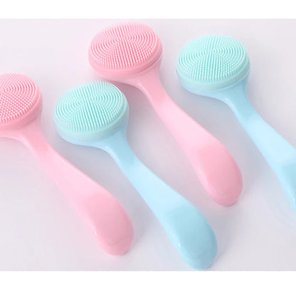 Facial Cleansing Brush Skin Care Massage For Deep Cleaning Pore Blackhead Removing Scrub Gentle Exfoliating Cleaning Tool