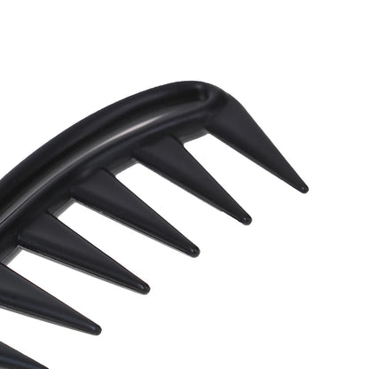 Handle Grip Large Tooth Curly Hair Comb Hair Styling Comb Men Hairdressing Wide Teeth Comb Gift