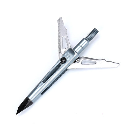 3/6/12pcs Hunting Archery Fixed 2 Blade Broadhead Stainless Alloy Blade Arrowhead Tips Arrow Hunting Accessory