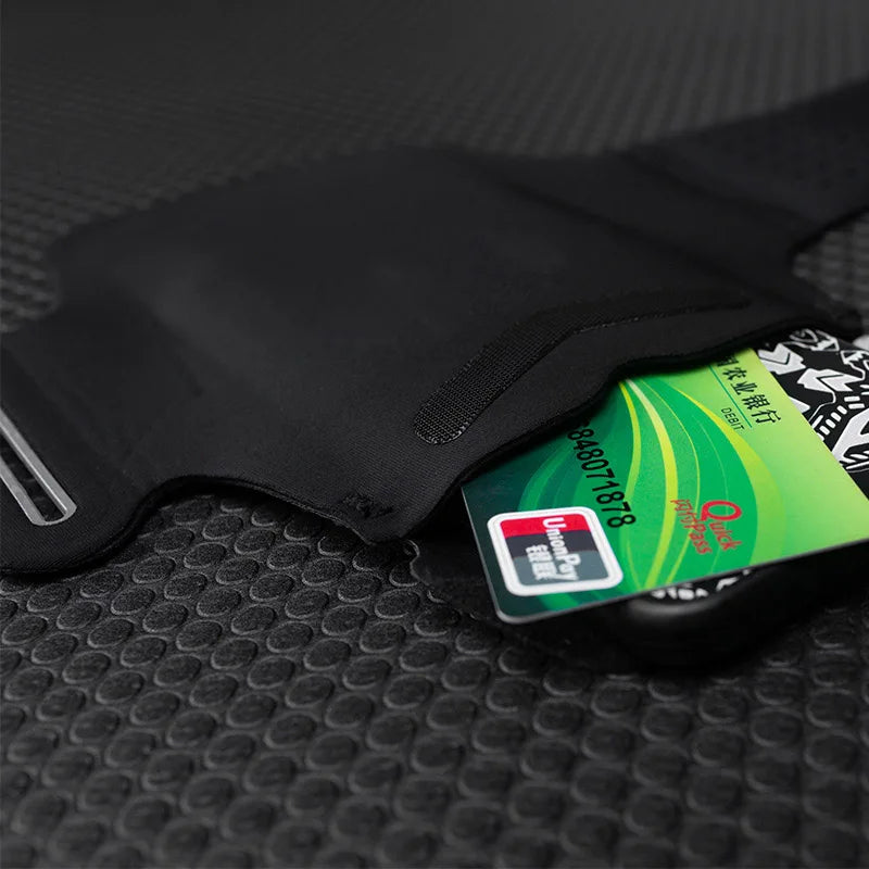 Running Sport Mobile Phone Arm Bag Waterproof Fitness Cell Phone Luminous Arm Case Pouch Hiking Jogging Card Key Holder Pocket