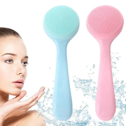 Facial Cleansing Brush Skin Care Massage For Deep Cleaning Pore Blackhead Removing Scrub Gentle Exfoliating Cleaning Tool