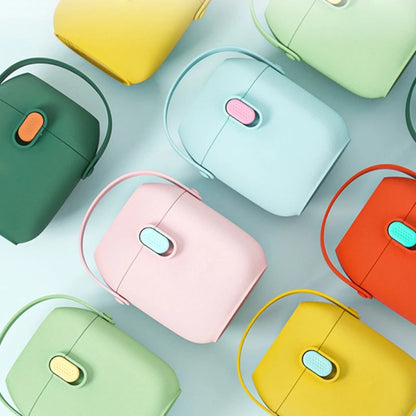 Portable Baby Food Storage Box BPA Free Formula Dispenser Cartoon Infant Milk Powder Box Toddler Snacks Cup Container