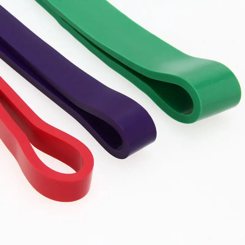 Rubber Resistance Bands Loop Set 3 Level Thick Heavy Crossfit Athletic Power Training Yoga Bands Workout Exercises Equipment