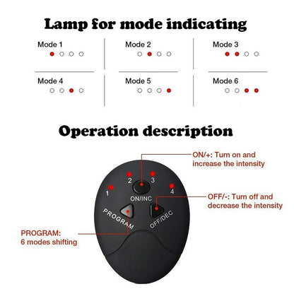 Abdominal Muscle Stimulator Toner ABS Workout Home Gym Office Fitness Equipment Training Men Women Electrostimulation Musculaire