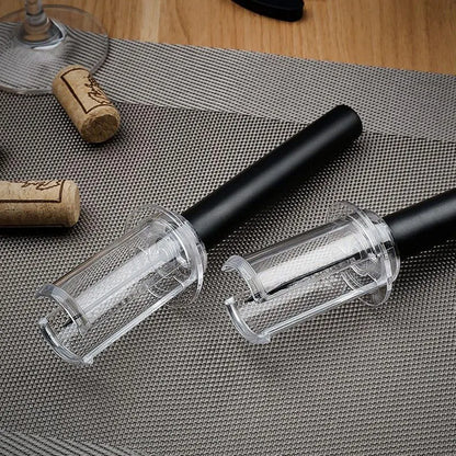 1 Pcs Air Pump Wine Bottle Opener Stainless Steel Pin Type Bottle Pumps abridor de vinho Kitchen Opening Tools Bar Accessories