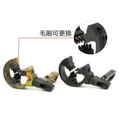TP811 Archery Arrow Rest Brush Capture Arrow Rest with 3 Brushes Camo/Black Compound Bow Outdoor hunting Shooting accessory