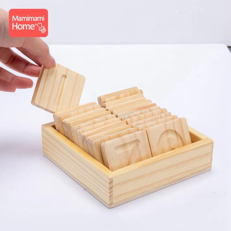 Baby Educational Wooden Toys Board Montessori English Alphabet Groove Board English Alphabet Geometry Montessori Early Education