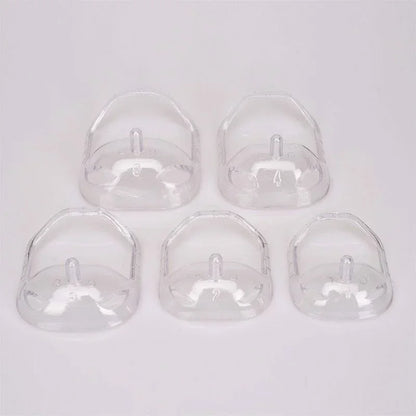 5Pcs/set Men Beard Styling Tool Men Beard Goatee Shaving Template Beard Shaving Face Care Modeling Grooming Gift for Husband