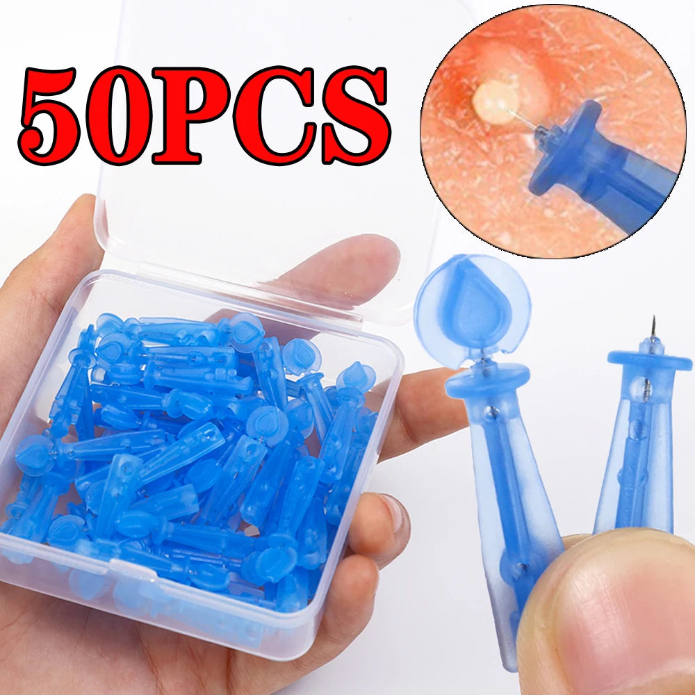 Disposable Acne Blackhead Removal Needles Black Dots Cleaner Black Head Pore Cleaner Deep Cleansing Tool Face Skin Care Tools