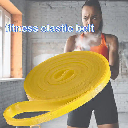 Resistance Bands Elastic Rubber Exercise Pull Up Band Bodybuilding Strengthen Pilates Fitness Equipment Strap Gym Workout Train