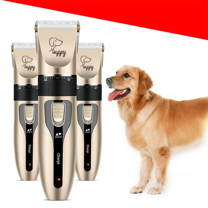 Professional Electric Pet Hair Trimmer Dog Rechargeable Animals Grooming Clippers Cat Shaver Hait Cutting Machine Grooming Kit