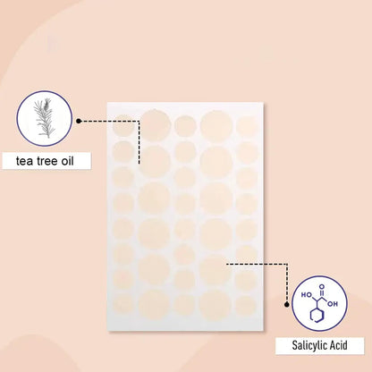 720pcs/set Face Skin Care Acne Pimple Patch 2 Sizes Invisible Professional Healing Absorbing Spot Sticker Covering For Men Women