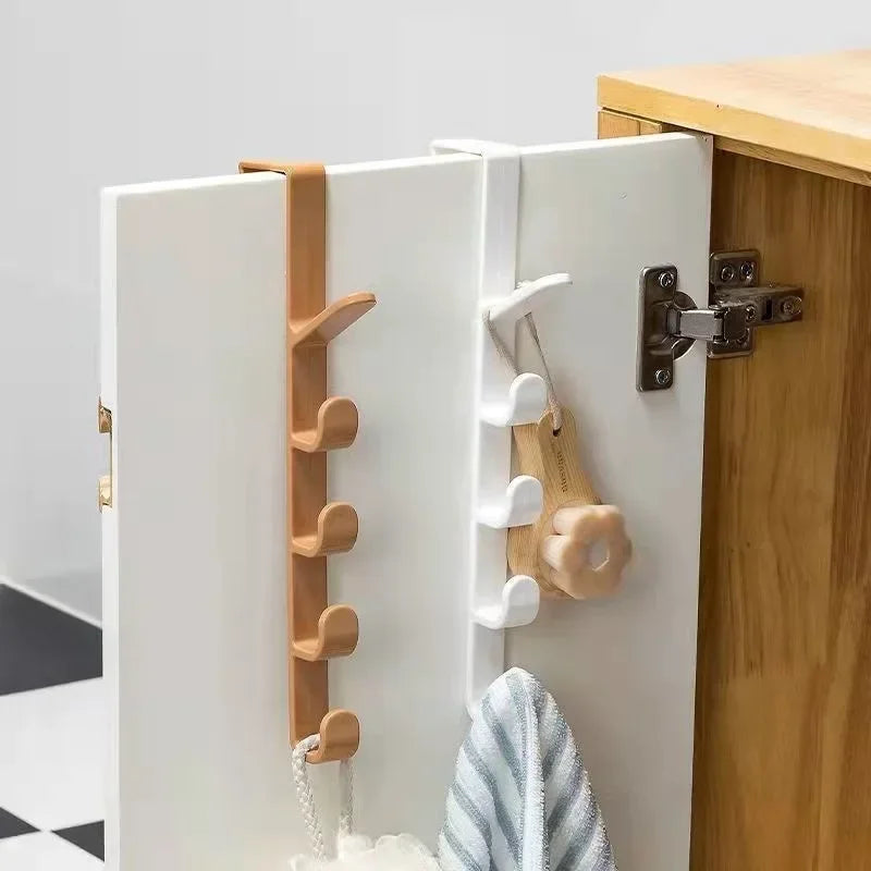 1 Pcs Door Hanger Wall Organizer Hook Bedroom Clothing Hook Holder Coat Hat Bag Rack Kitchen Home Storage Organization