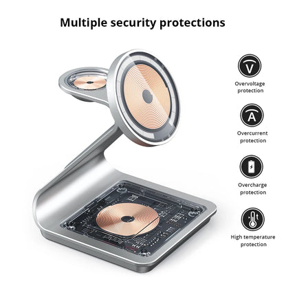 Magnetic 3 in 1 Wireless Charger for iPhone