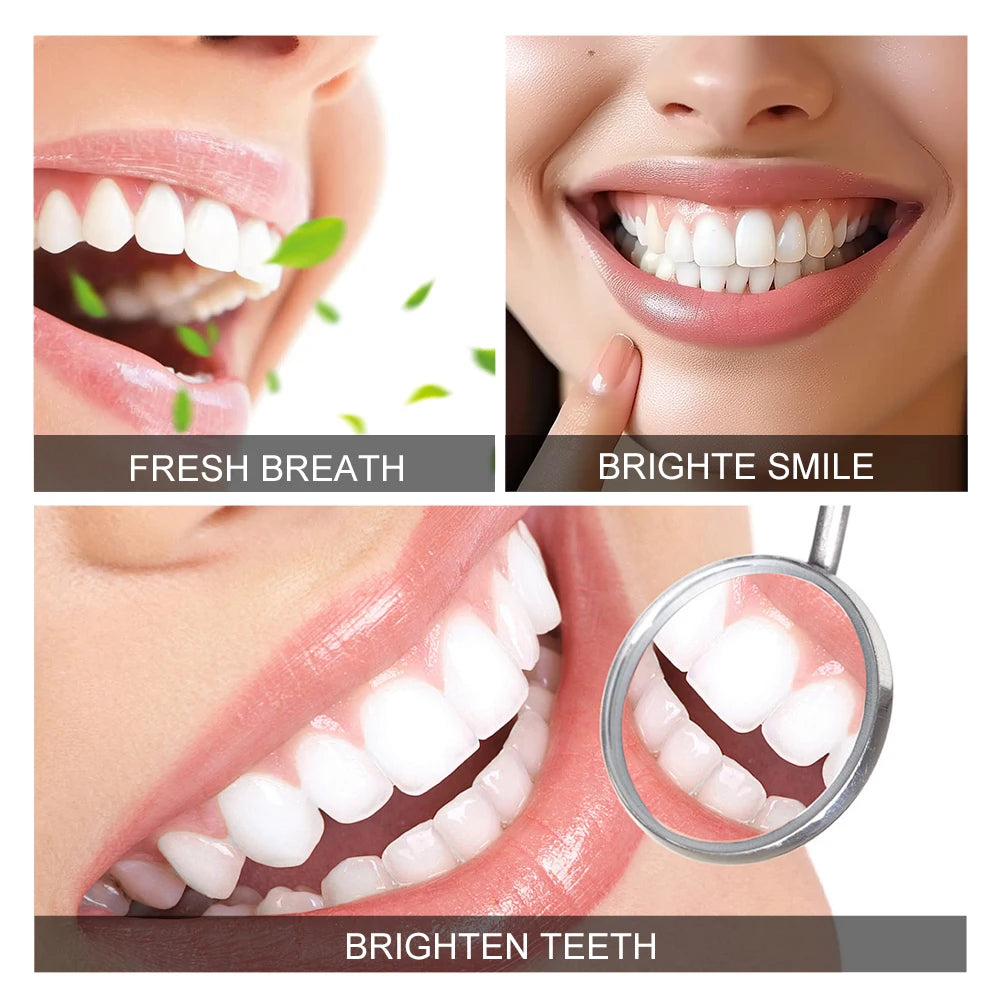 60/100/200/250ml Coconut Mint Pulling Oil Mouthwash Alcohol-free Teeth Whitening Fresh Oral Breath Tongue Scraper Set Mouth Heal