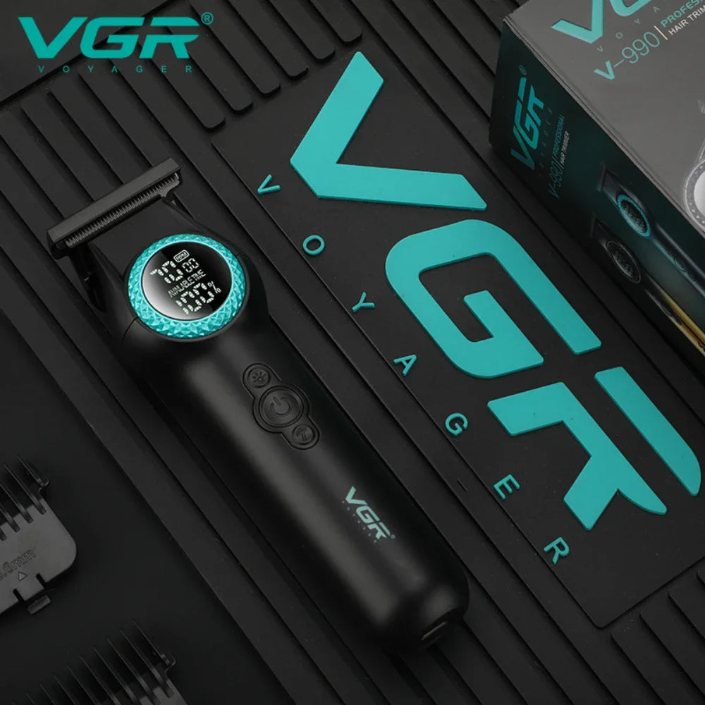 VGR Hair Trimmer Cordless Hair Cutting Machine Barber Electric 8000 RPM Hair Clipper Professional Haircut Trimmer for Men V-990
