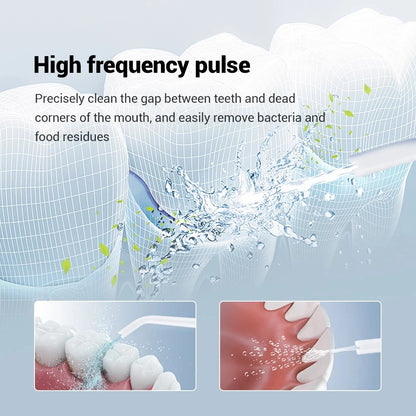 Xiaomi Oral Irrigator Water Flosser Electric Dental Whitening USB Rechargeable Gums Care Portable Cordless Jet Tooth Scaler New