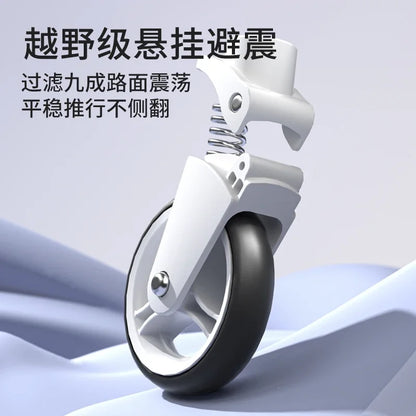 Stroller Children's Cart Lay Flat Prams Portable Travel Baby Carriage Luxury High Landscape Baby Seat Rotation Commutation