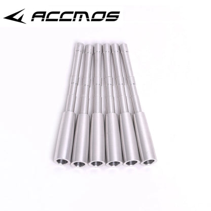 12/24Pcs Archery Aluminium Insert For ID 4.2mm Arrow Shaft Connect Arrowhead Arrow Point Tube Connector Shooting Accessory