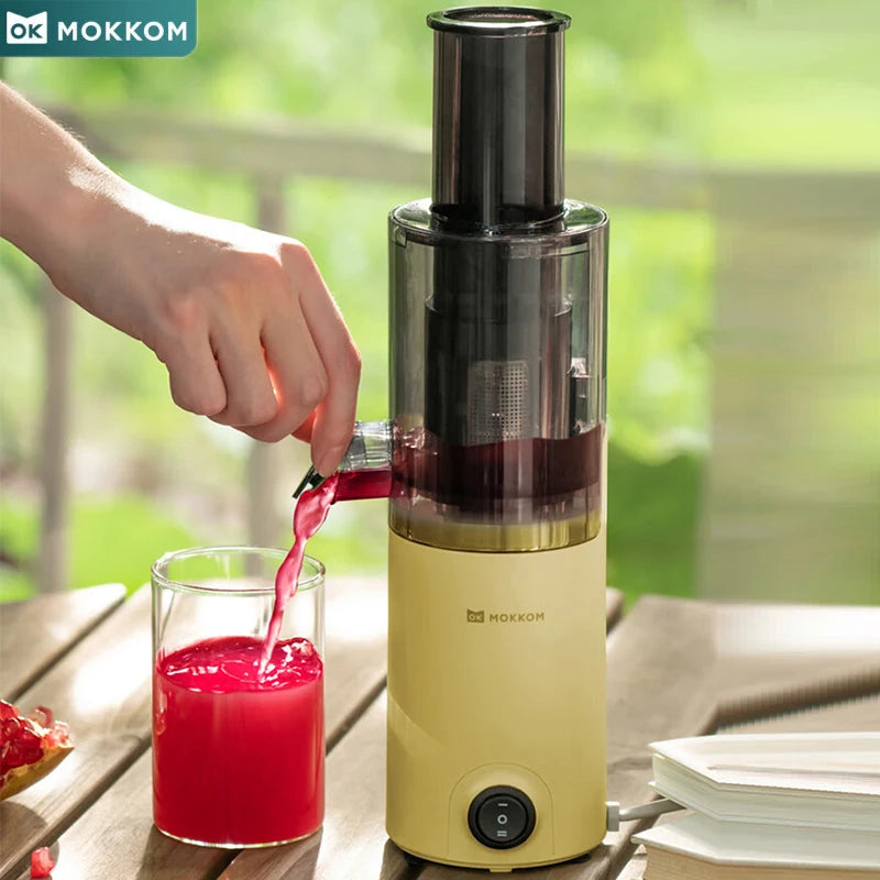 Small Electric Slow Juicer Household Cold Press Extractor Slag Juice Orange Celery Juicer Residue Juice Separation Fruit Juicers