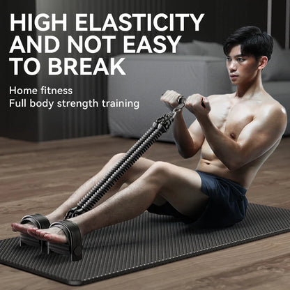 Man Tension Rope Woman Yoga Pedal Puller Portable Resistance Band Elastic Fitness Equipment Leg Stretching Exercise At Home
