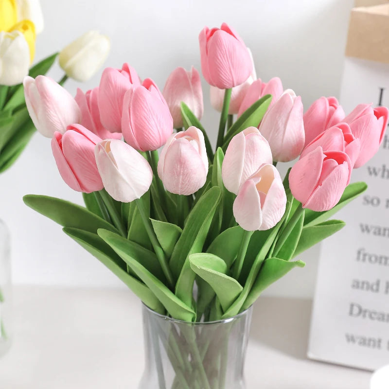 10Pcs Tulip Artificial Flowers