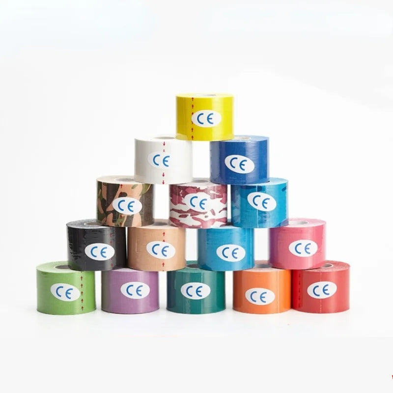 2.5CM*5M Kinesiology Tape For Face V Line Neck Eyes Lifting Wrinkle Remover Sticker Tape Facial Skin Care Tool