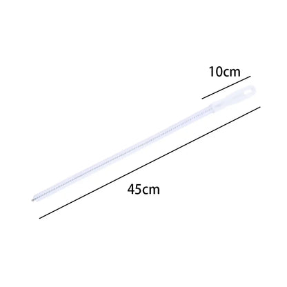 Flexible Pipe Dredge, Sewer Hair Cleaner, Wash Basin Cleaning Brush, Used to Grab Trash Hairs & Unclog Hair from Drains