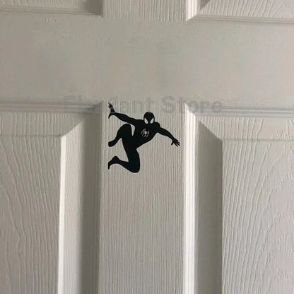 The Avengers Spider Man Switch Vinyl Stickers Creative Laptop Decals Spider-Man Vinyl Decal For Car Window, Kids Room Door Decor
