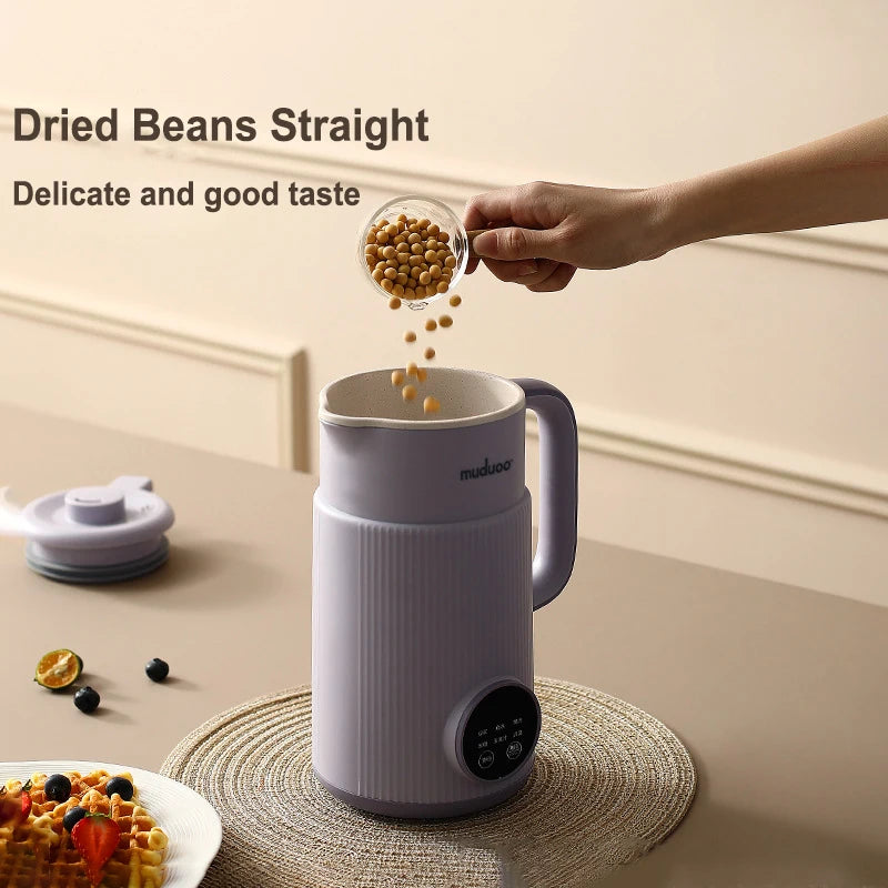 2024 New Household 800ml Electric Soymilk Machine LED Digital Display Multifunctional Blender Juicer Breaker Coffee Machine
