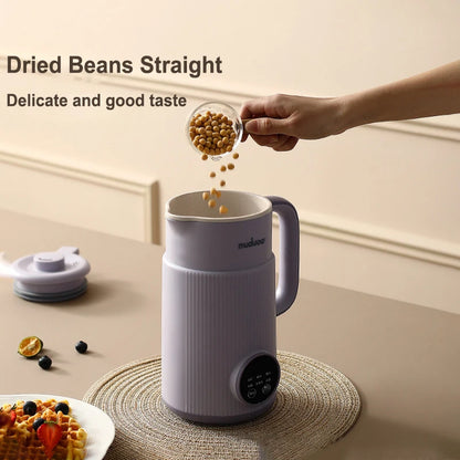 2024 New Household 800ml Electric Soymilk Machine LED Digital Display Multifunctional Blender Juicer Breaker Coffee Machine