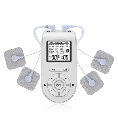 Therapy Massager Electric Muscle Stimulator Household 24 Modes 40 Gears Dual Pulse Dual Output Physiotherapy Device Portable