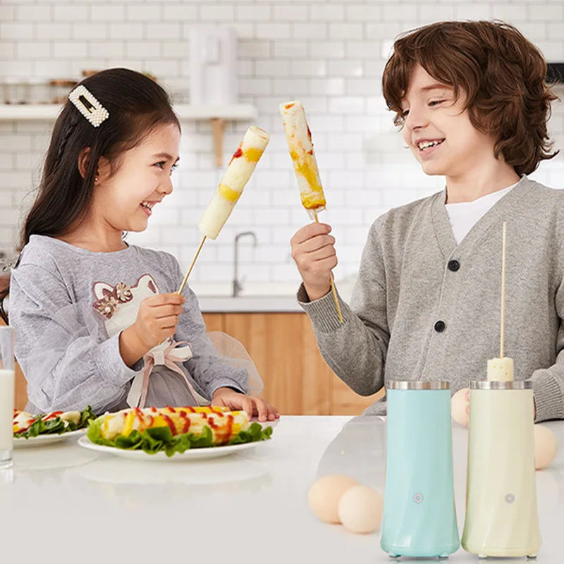 New Fully Automatic Egg Roll Machine Mini Egg Roll Sausage Machine Household Electric Omelette Egg Cooker Breakfast Machine