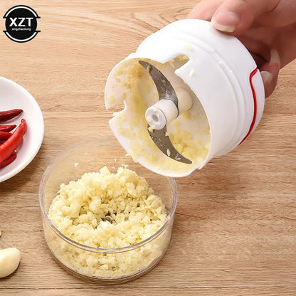 Mini Garlic Cutter Multifunctional Garlic Pounder Manual Garlic Puller Meat Grinder Food Chopper Kitchen Tools