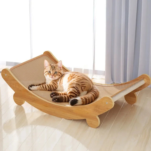 Cat Scratching Board Wooden Post