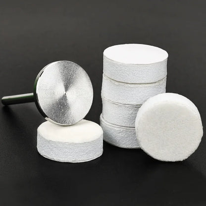 50pcs Nail Buffing Disc 15mm Polishing SandPieces For Quick Polishing Nails Manicure Tool Accessories