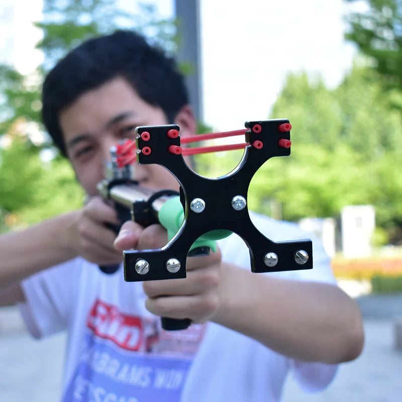 Powerful Hunting DIY Slingshot Head Catapult Rifle Release Device  DIY Design Slingshot Catapult Accessories for Fishing