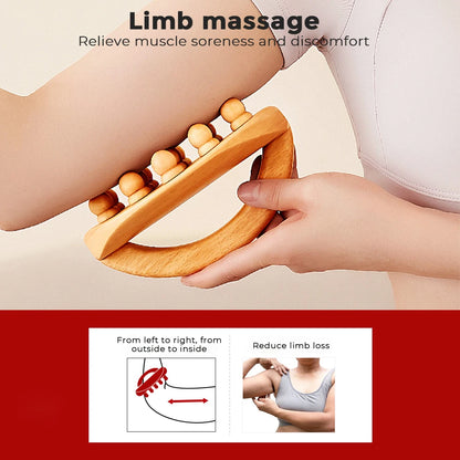 14-bead Meridian Brush Whole Body Universal Scraping Machine Relieve Pain Fatigue Soreness Reduce Stress Exercise Muscles