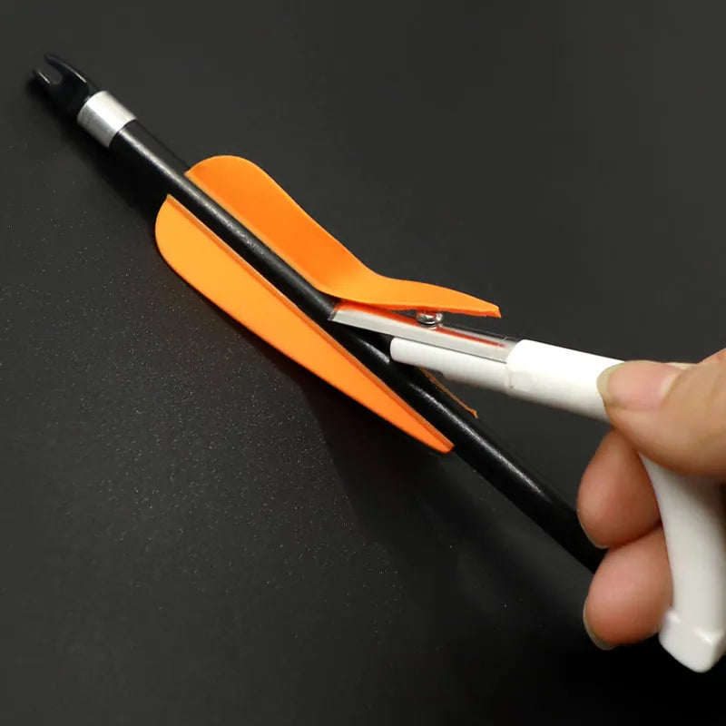 Archery Arrow Feather Scraper Vanes Stripper  Clean Remove Plume Tool DIY Shooting Hunting Arrow Accessories
