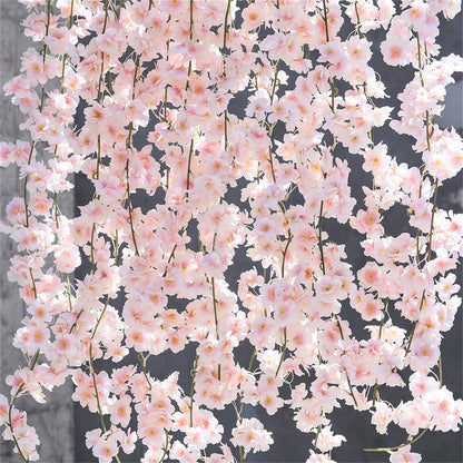 Artificial Flowers Sakura Vine