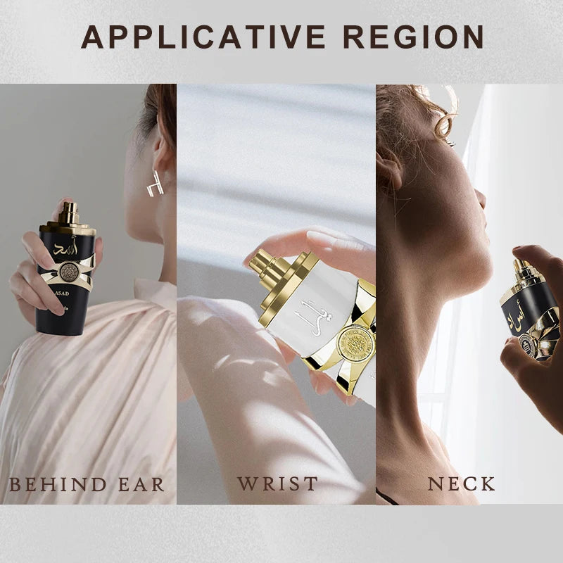 100ml Original Yara for Women Eau De Parfum Spray High Quality Arabian Perfume Lasting Fragrance Pheromone Light Fragrance