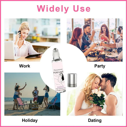 Portable Sex Flirting Perfume Essential Oil Long-lasting Fragrance Pheromone Perfume