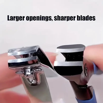 1pc Anti-splash Nail Clippers, Sharp Edge Fingernail And Toenail Clipper Cutter, Stainless Steel Toenail Clipper For Manicure An