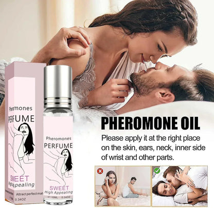 Portable Sex Flirting Perfume Essential Oil Long-lasting Fragrance Pheromone Perfume