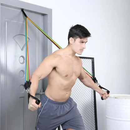 Resistance Bands Over Door Anchor Elastic Band Home Fitness Yoga Pilates Latex Tube Training Exercise New Hot Indoor Sport Hot