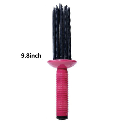 Air Volume Hair Fluffy Styling Curler Comb Hair Curler Comb Heatless Curling Roller Hair Styling Tools For Women roll comb